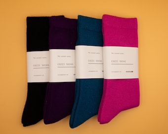 100% Women Cashemre Socks | Super Soft & Warm Cashmere Socks | Mother Day Gift Idea