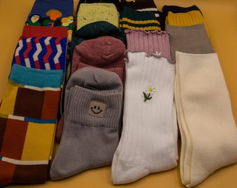 Cozy Socks Gift Box | Women's Wool & Cotton Blend, 10 Pairs