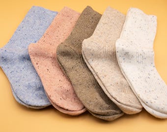 Wool Blend Women's Socks | Soft Cozy Knit