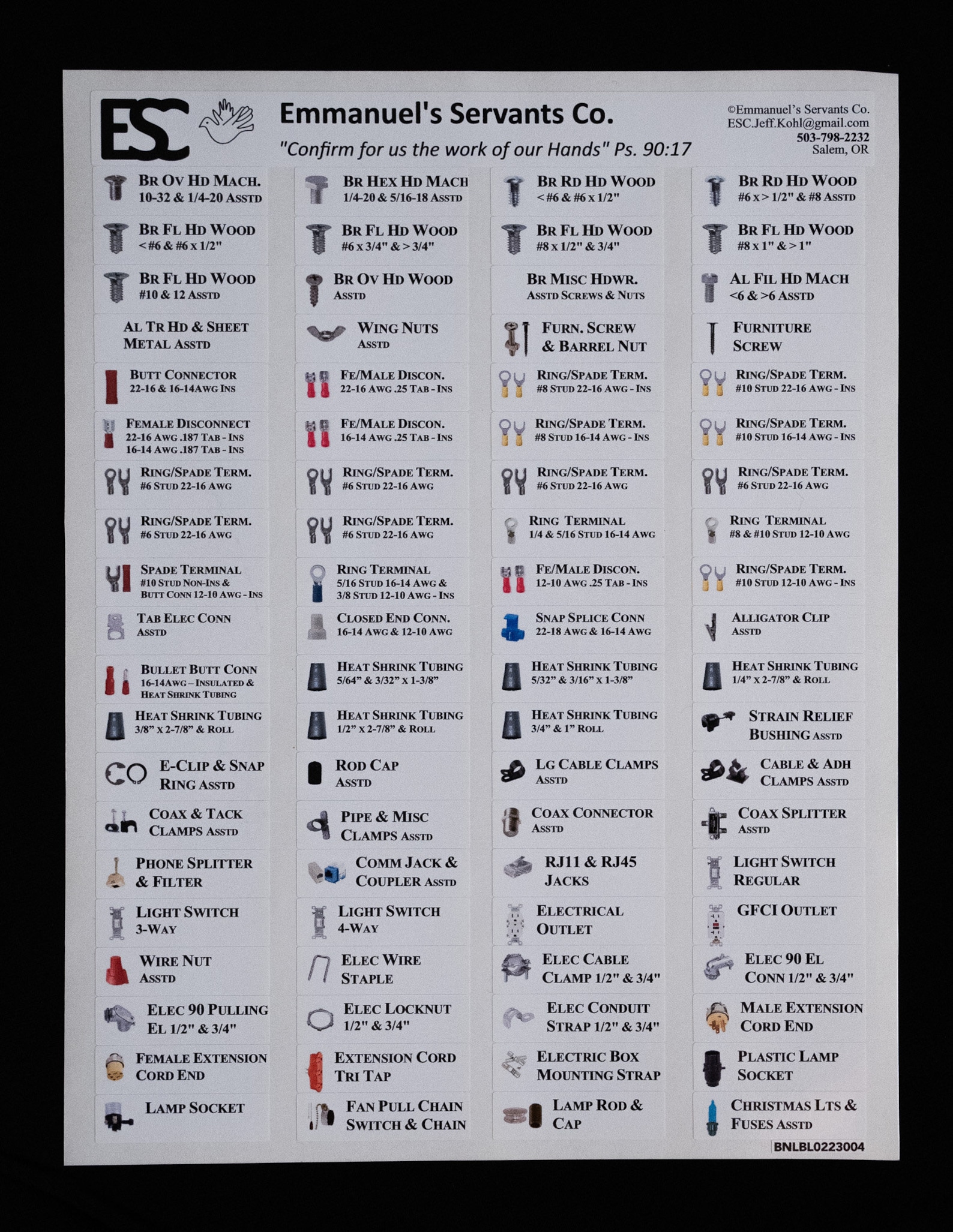 Vinyl Parts Bin Labels Etsy