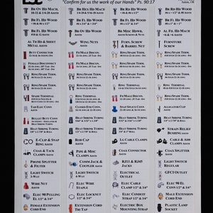 Vinyl Parts Bin Labels - Etsy