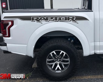 Ford Raptor Bed Side Vinyl Graphics Decals Install Kit Included! Fits Gen2 2017 2018 2019 2020 SVT PERFORMANCE V2