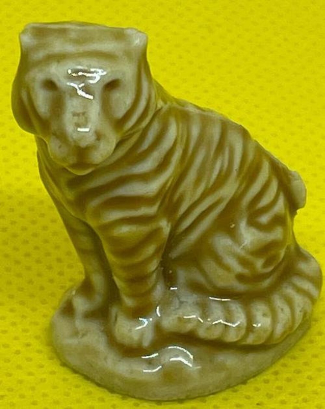 Vintage Wade Red Rose Tea Whimsies Figurines Porcelain Tiger Etsy
