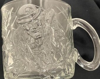 McDonald's Batman Forever  Glass Vintage  1995 Coffee/Tea Mug The Riddler