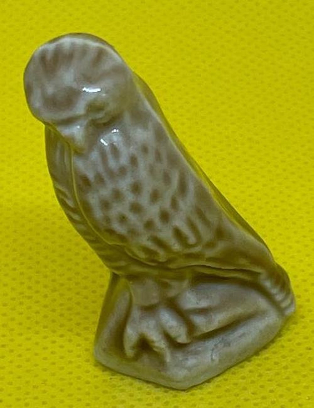 Vintage Wade Whimsies Red Rose Tea Figurines Porcelain Owl Etsy