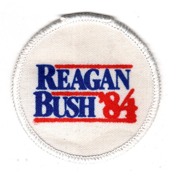 Original vintage 1984 Ronald Reagan political campaign patch