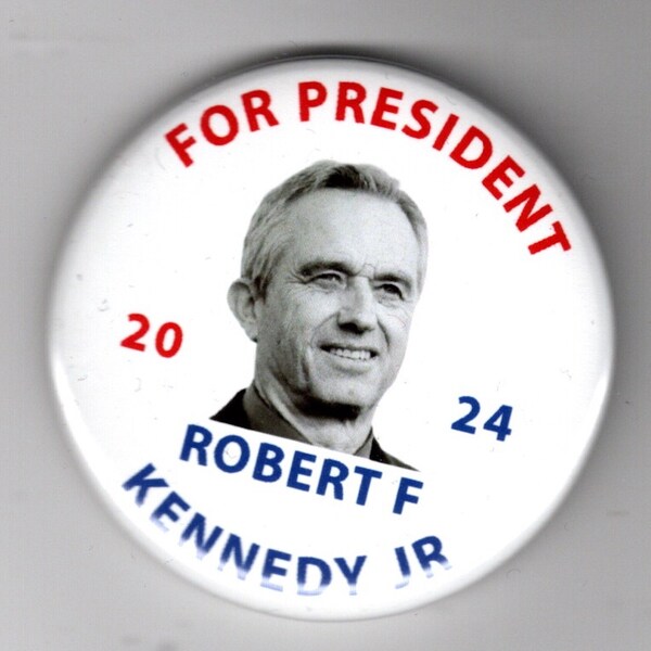 Robert Kennedy Jr 2024 Campaign Buttons Etsy