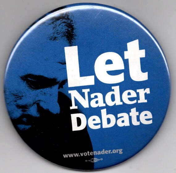 Let Ralph Nader Debate 2004  Third Party Hopeful … - image 1
