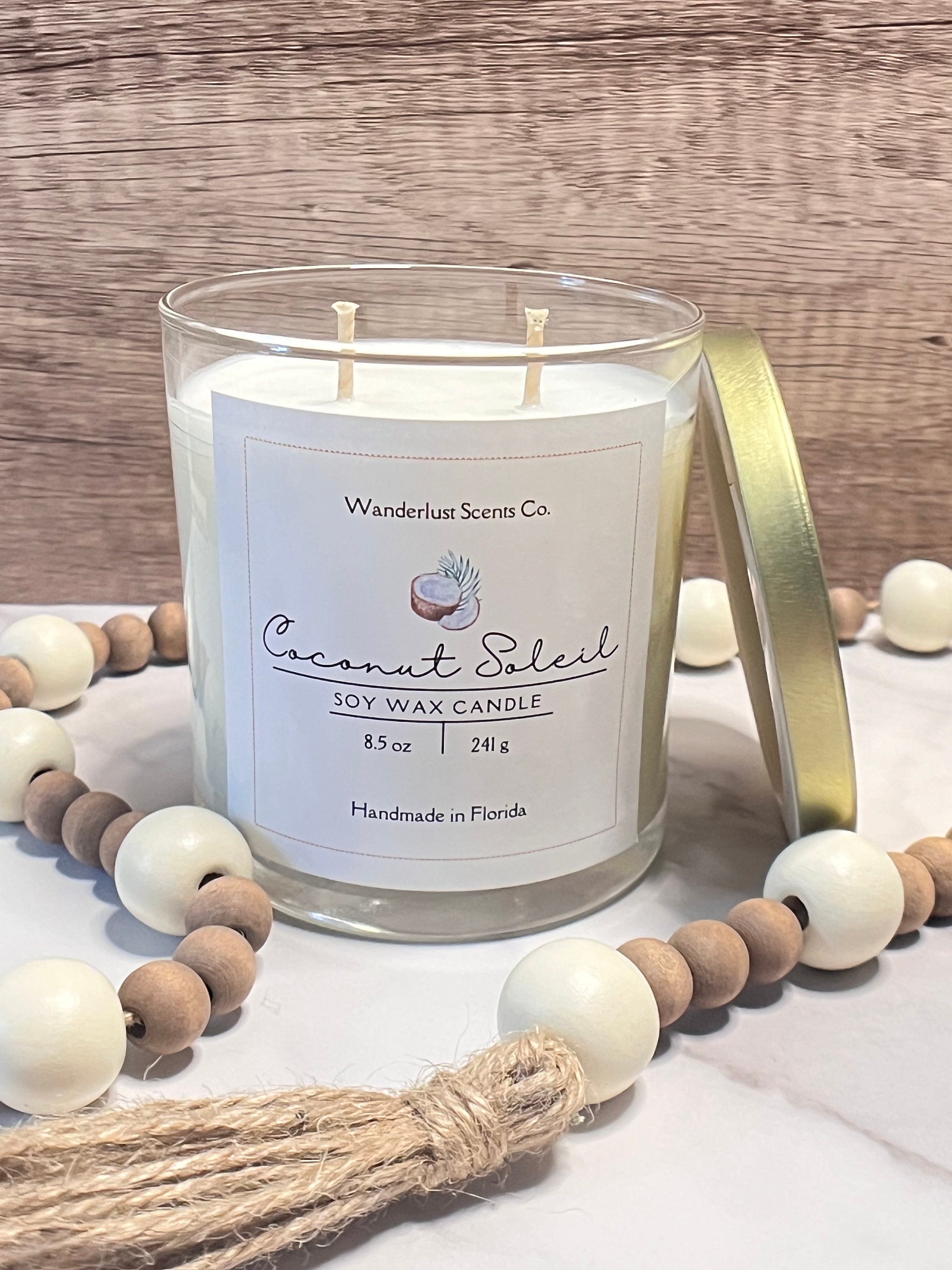 Sweet Coconut Soy Candle