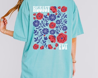 Politiek statement shirt activist grafisch T-shirt protestkleding progressief feministische top mensenrechten grafisch T-shirt gelijkheid cadeau-idee