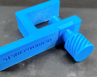 Soporte para auriculares impreso en 3D: soporte para auriculares con abrazadera de escritorio
