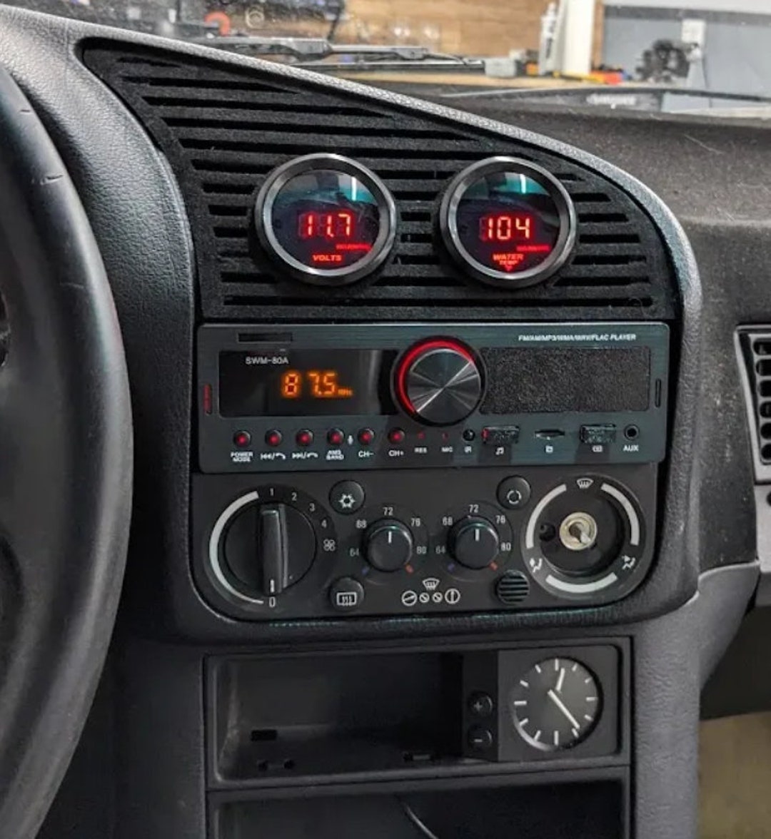 BMW E36 Custom Center Vent Gauge Replacement Upgrade | Performance Upgrade  - Etsy, image size:1080x1176