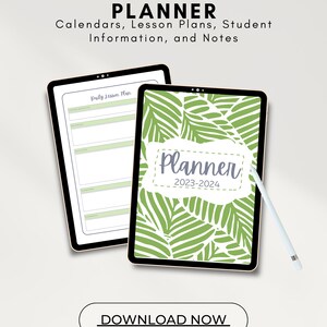 Digital Teacher Planner--Custom Options--Good Notes Compatible