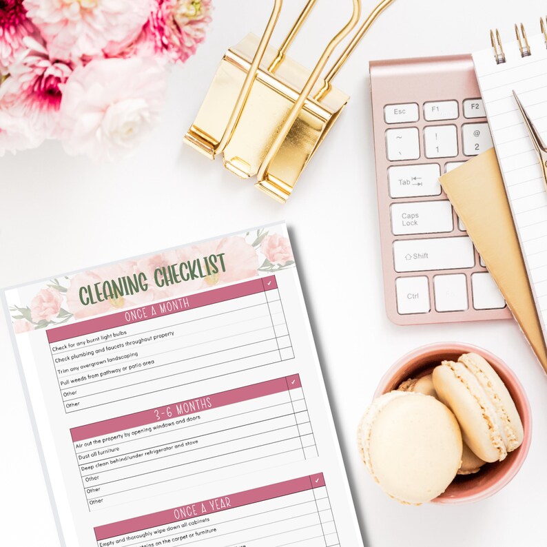 Airbnb Cleaning Checklist Cleaning Checklist Airbnb Host Etsy