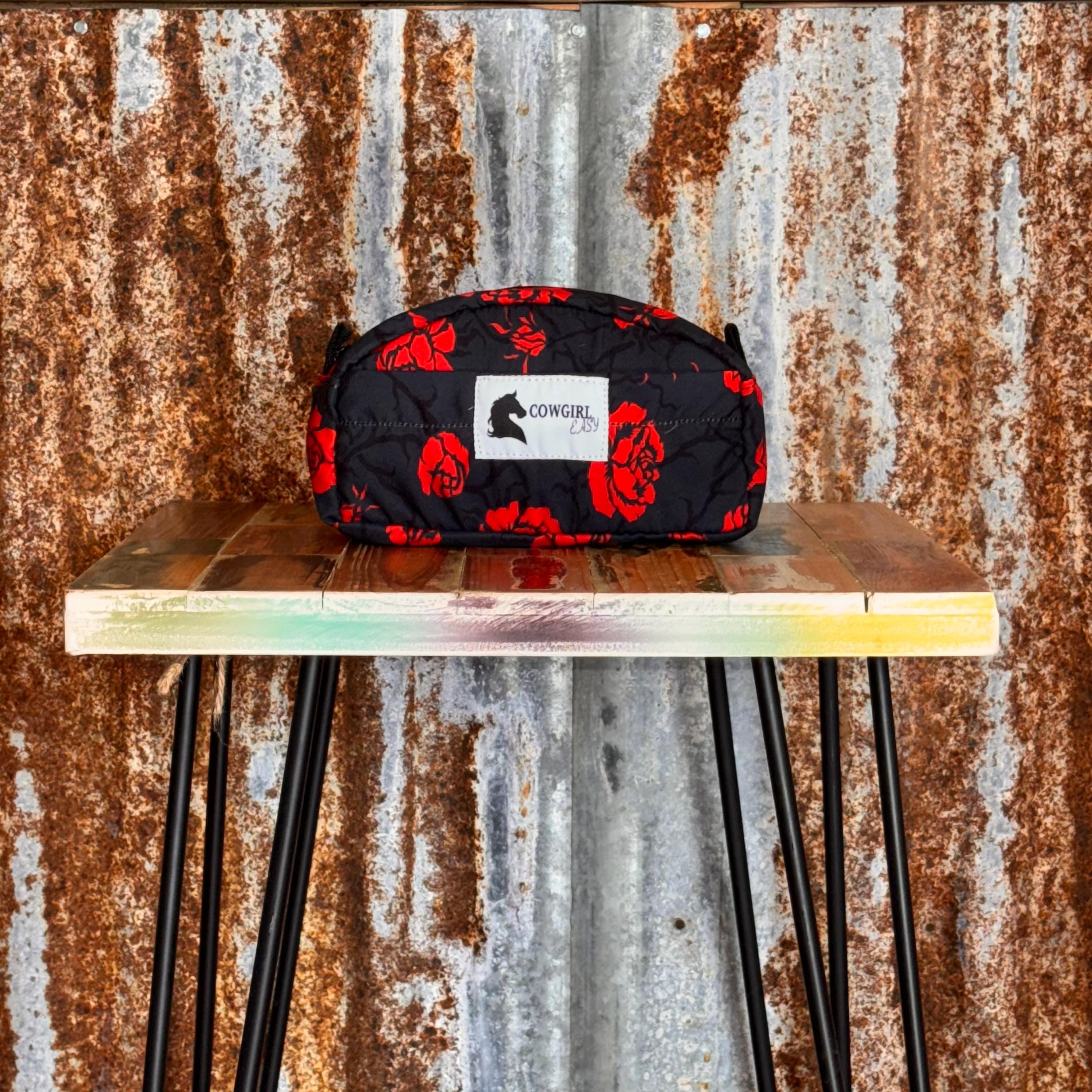 Sacoches De Selle Western Vintage En Cuir Fleuri - Style Cowboy - Occasion