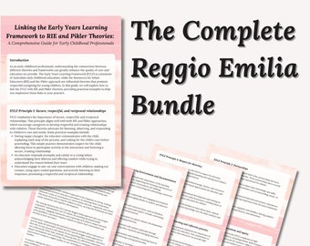 El paquete completo del enfoque Reggio Emilia: empoderar a los educadores para que tengan éxito con bebés, niños pequeños y niños en edad preescolar