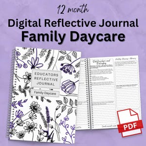 Diario de reflexión sobre guarderías familiares: alineado con el EYLF y el NQS (PDF)
