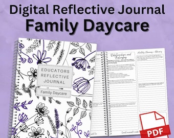 Family Daycare Reflective Journal: EYLF & NQS Aligned (PDF)