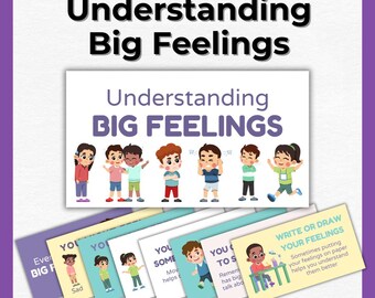 Big Feelings Digital Story for Children: A Story of Understanding and Expressing Emotions - Presentation