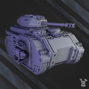 Space Knight Tank / Sci Fi Tanks / Transport / Heavy Support / Wargaming Proxies / Skirmish Gaming Proxy - Licensed Printing