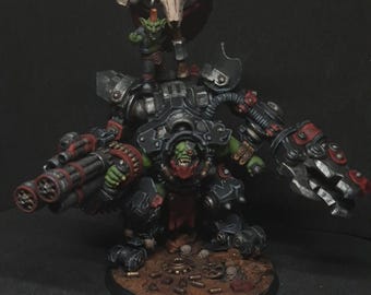 Gharghkool 'Da Big Wrecka / Space Orc Character /  Wargaming Proxies / Skirmish Gaming Proxy - Licensed Printing