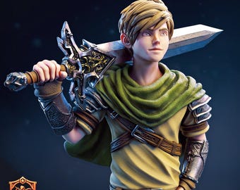 Zyrixaの胸像 - TPK Labsライセンス印刷 - Etsy 日本