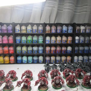 Stackable and Modular Citadel Paint Racks