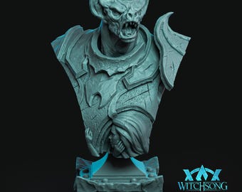 Beledrin's Anguish Bust - Witchsong Licensed Printing