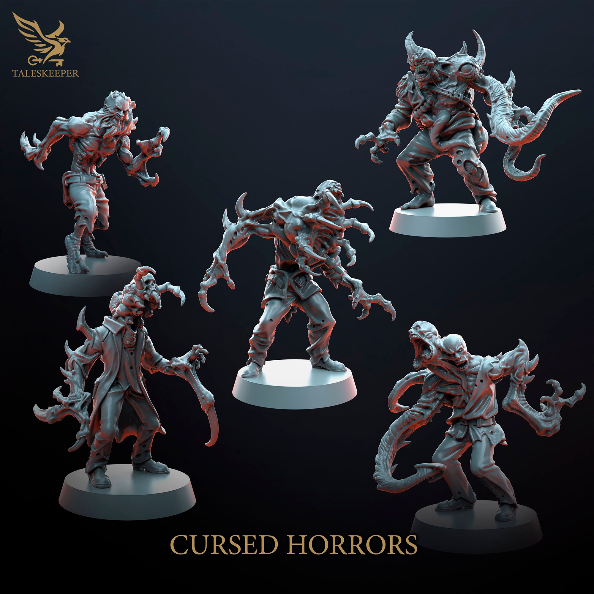 Cursed and Dazing Horrors / Sci Fi Fantasy Abomination Mutants / 8 or ...