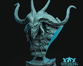The Fallen Minotaur Bust - Witchsong Licensed Printing
