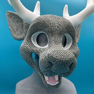 3D-tryckt TPU-bas med Toony-hjorthuvud *FRI FRAKT*