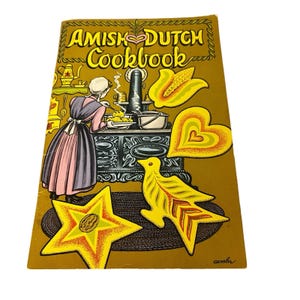Libro de cocina holandesa Amish Ruth Redcay Restaurante Dutch Cupboard Gettysburg PA 1980