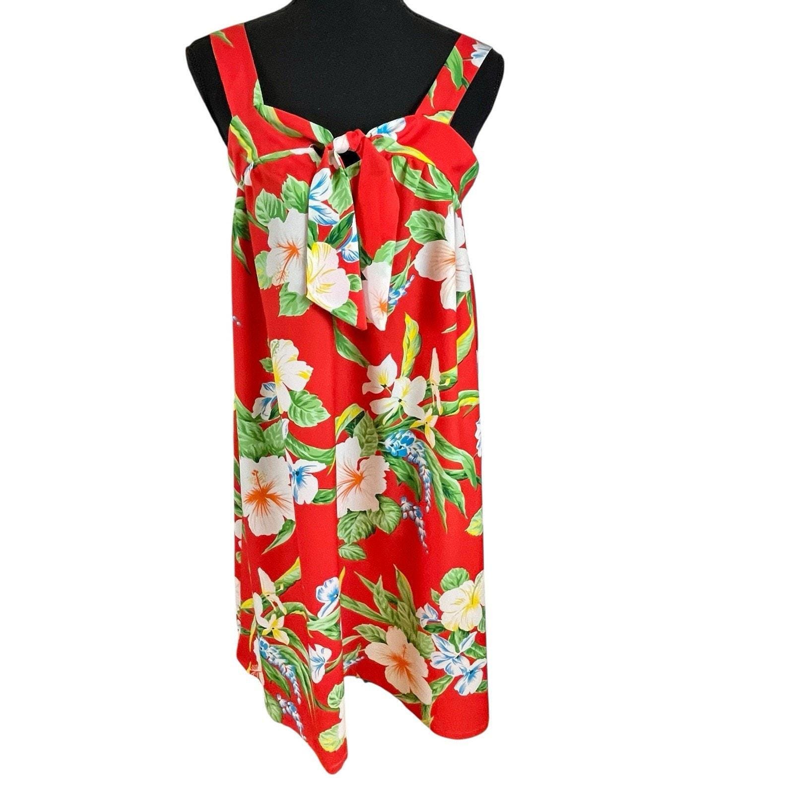 knee length dresses for ladies 160 Hawaiian Mu'umu'u main image 0