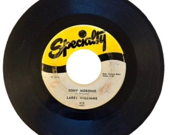 Larry Williams - Bony Moronie/ You Bug Me, Baby, 1957, Sol+