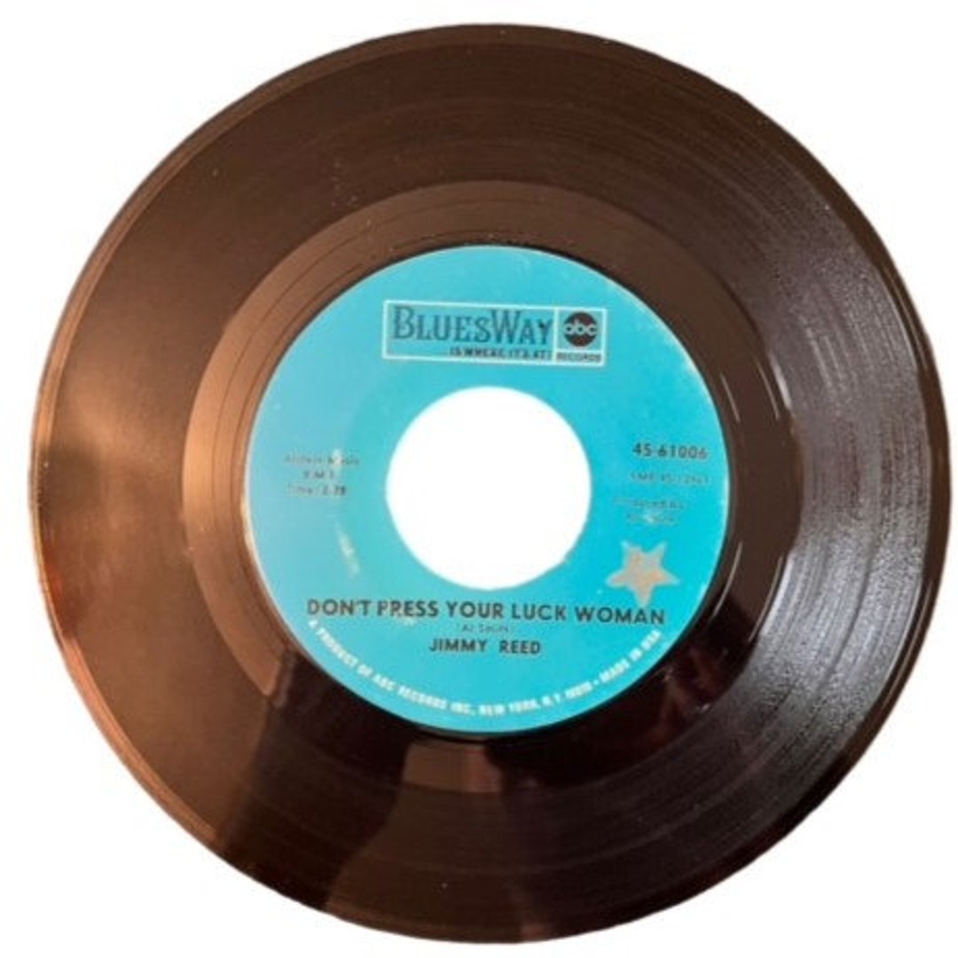 Jimmy Reed Don't Press Your Luck Woman/ Feel Like I Want Etsy