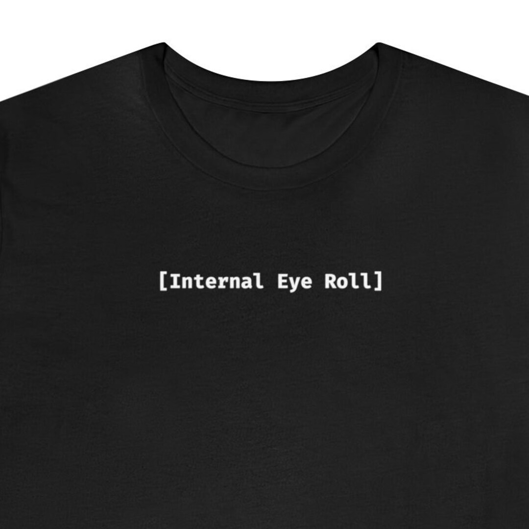 Eye Roll Expert internal Eye Roll Tshirt Master the Art Etsy