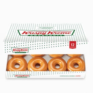 Krispy Kreme Glazed Dozen Certificate