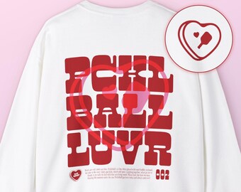 Sudadera de Pickleball de San Valentín: Gildan Fleece "Pckl Ball Luvr"