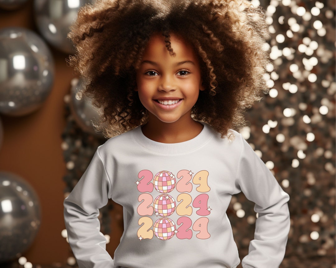 New Years Sweatshirt Retro New Years Shirt Kids New Years Etsy