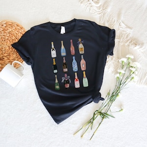 Champagne Lover Sweatshirt, Gift for Champagne Lover, Champagne Shirt, Champagne Bottle Shirt, Gift for Her, Rose All Day