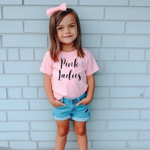 Pink Ladies T-shirt | Grease T-shirt | Girls Movie Tee