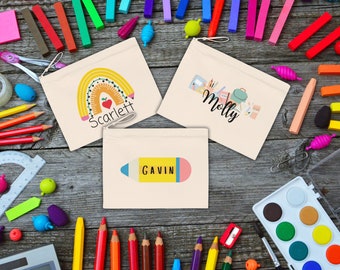 Pencil Case | Children's Pencil Case | Personalized Pencil Case | Personalized School Supplies | Back to School