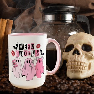 Halloween Coffee Mug | Mean Girls Coffee Mug | Mean Ghouls | Halloween Gifts
