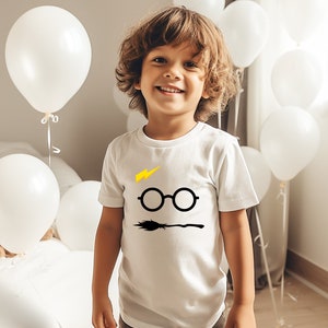 Wizard Glasses Kids Shirt, Birthday Shirt Shirt, Infant Bodysuit, Baby Wizard Shirt, Newborn Gift Idea, Wizard Bodysuit, Wizard Birthday