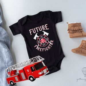 Firefighter Onesie®, Fire Fighter Baby, Firefighter Baby Gift, Fire Department Onesie®, Firefighter Shirt, Firefighter Birthday