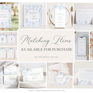 Wedding Photo Fabric Backdrop Bridal Shower Decor Blue Floral Butterfly Party Prop Photo Booth Background Set Wedding Decor Event Space bild 9