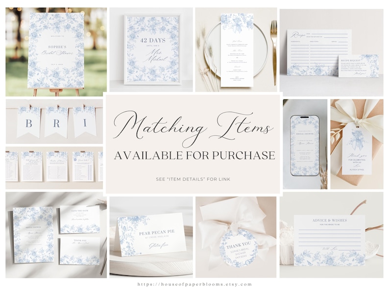 Wedding Photo Fabric Backdrop Bridal Shower Decor Blue Floral Butterfly Party Prop Photo Booth Background Set Wedding Decor Event Space bild 9