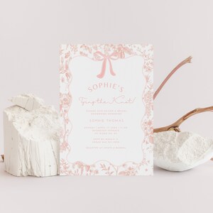 Tying the Knot Ribbon Invite