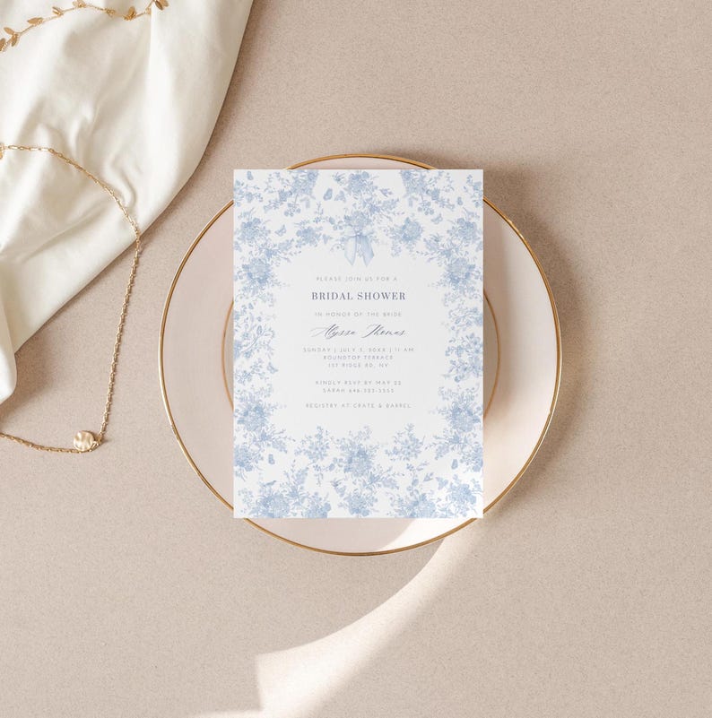 Elegant Brunch Invite Template