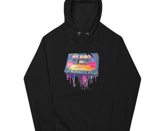 Hit Eject! Cassette Hoodie - Adult, Unisex hoodie - Oakland Rock Band